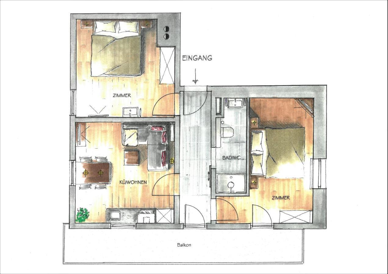 Haus Kristall Tannheim Esterno foto